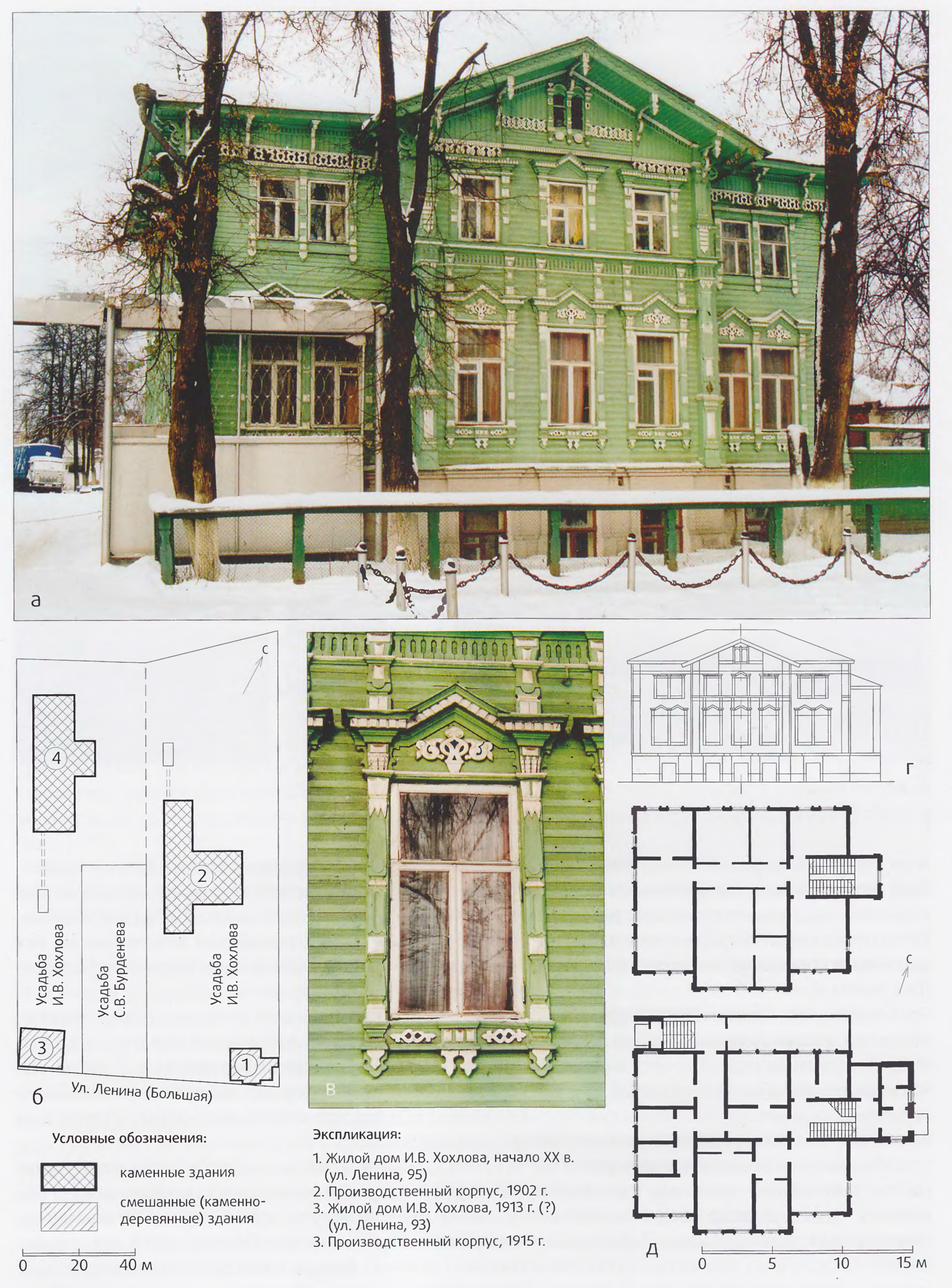 Архитектура деревянных и смешанных зданий села Богородского