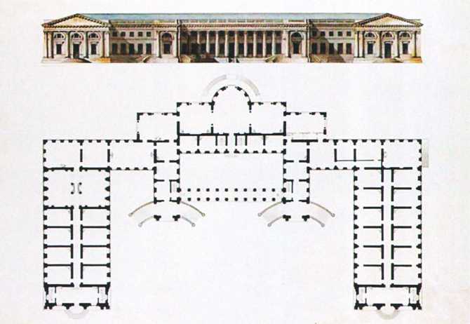 Александровский дворец план